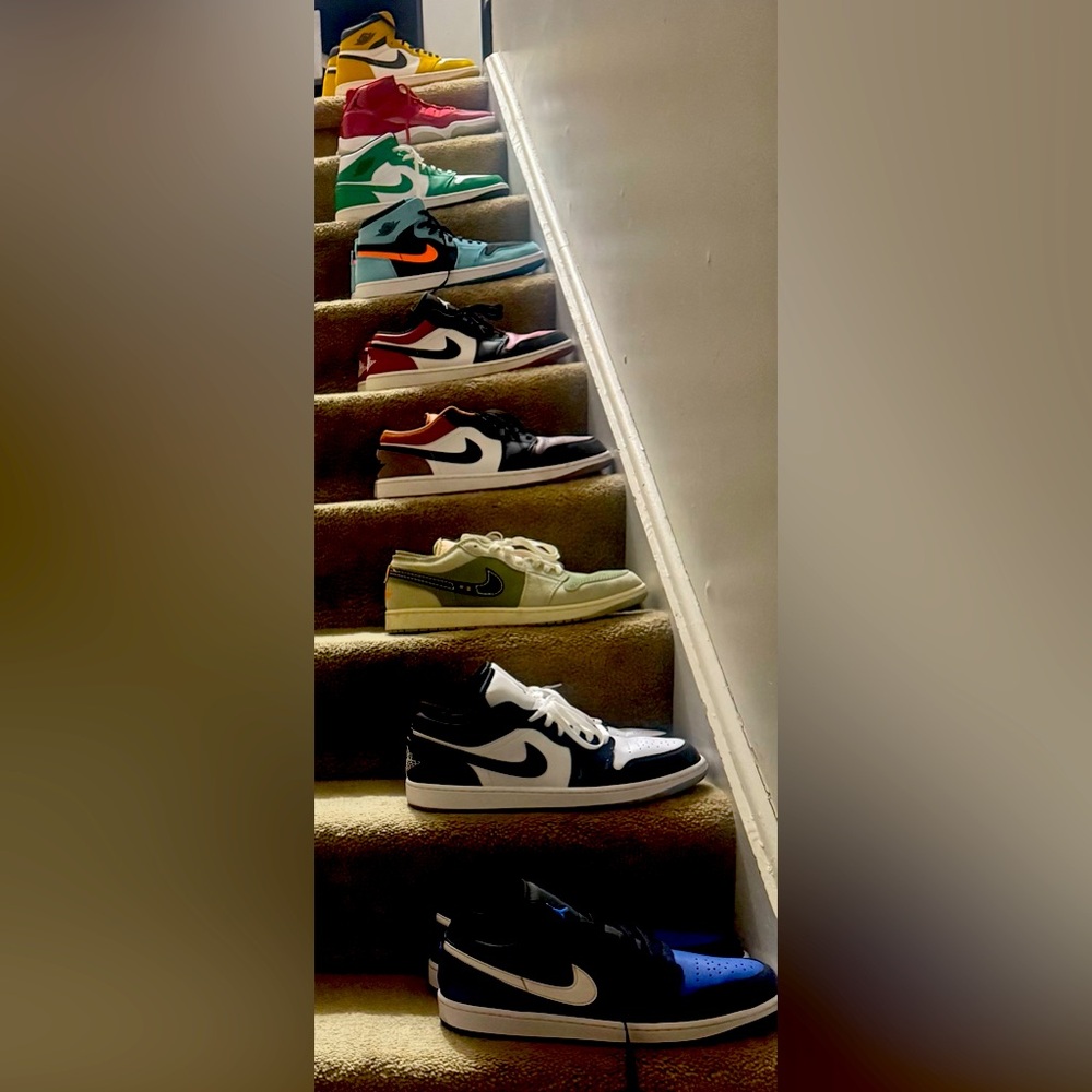 Jordan’s in many sizes and colors! 👟